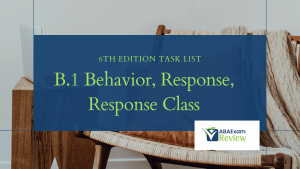 Class B Approach Example Understanding Behavior, Response, and Response Class in Applied ...